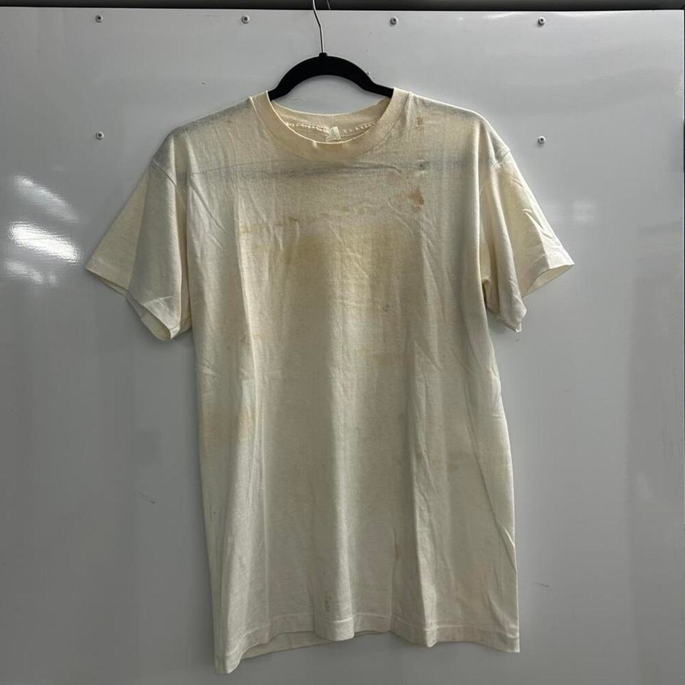VTG Dirty White 80s t-shirt